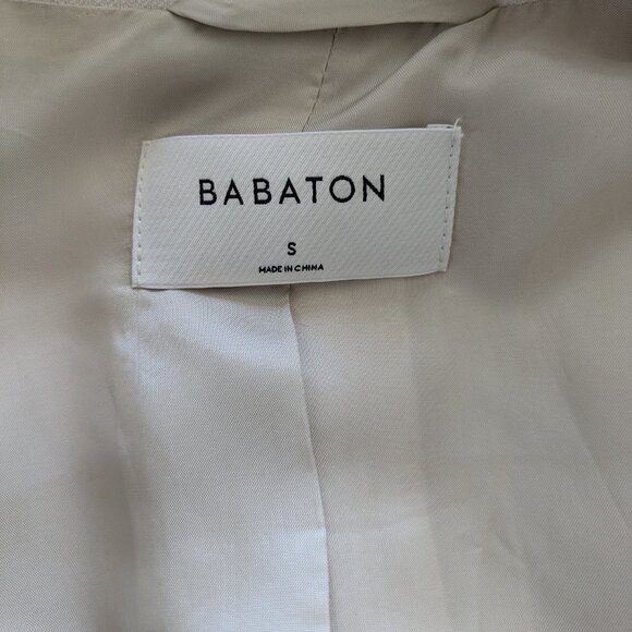 Babaton Oversized White Blazer - Small - Picture 4 of 5